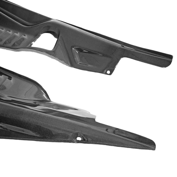 FABSPEED Carbon Fiber Engine Bay Panels - Ferrari 458 Speciale/Aperta - Coupe