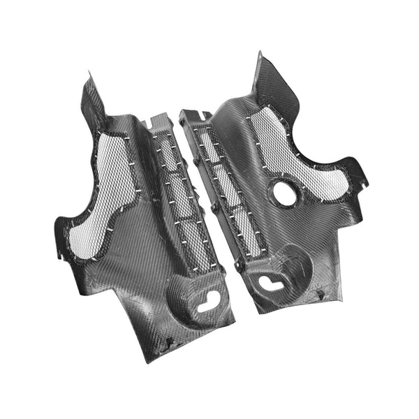 FABSPEED Carbon Fiber Engine Bay Shields - McLaren 650S/MP4-12C