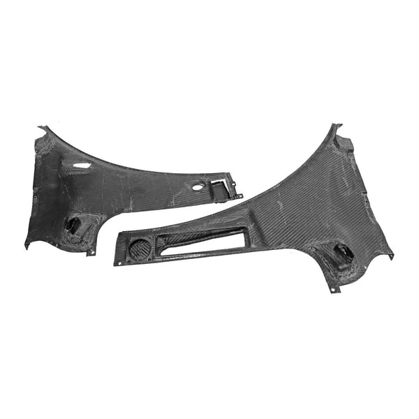 FABSPEED Carbon Fiber Front Bonnet Area Trim - Ferrari 458 Italia/Spider
