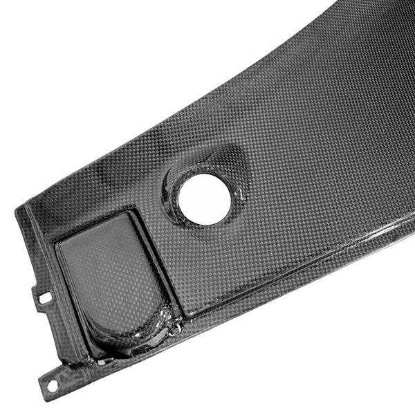 FABSPEED Carbon Fiber Front Bonnet Area Trim - Ferrari 458 Italia/Spider