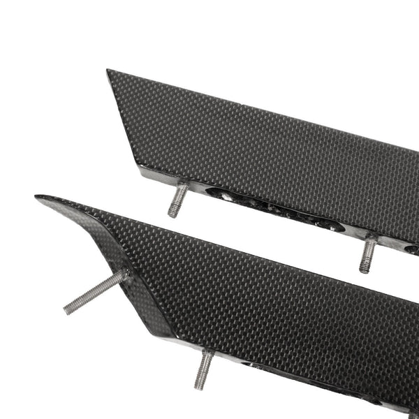 FABSPEED Carbon Fiber Front Fender Side Strakes/Blades Aston Martin Vantage V8