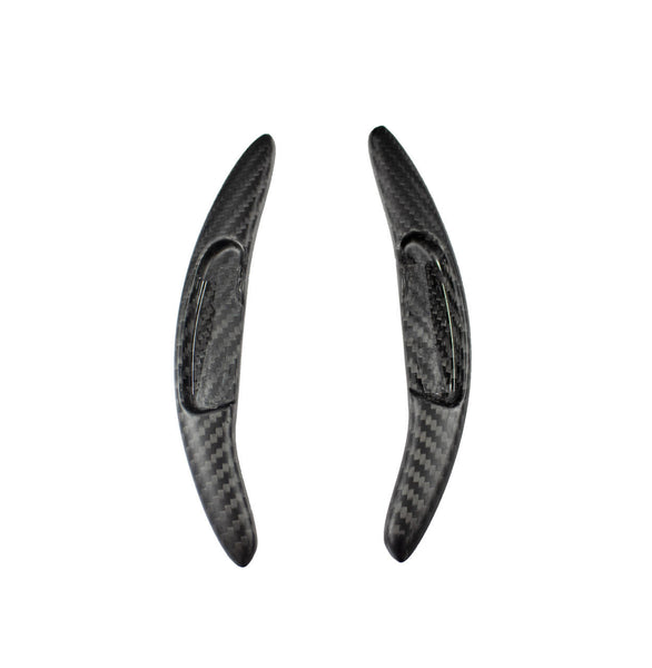 FABSPEED Carbon Fiber GT Style Extended Shifter Paddles, Matte - McLaren 650S