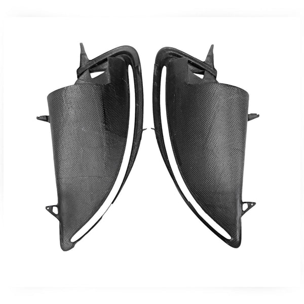 FABSPEED Carbon Fiber Headlight Housing Bezels Matte Finish - Ferrari F430