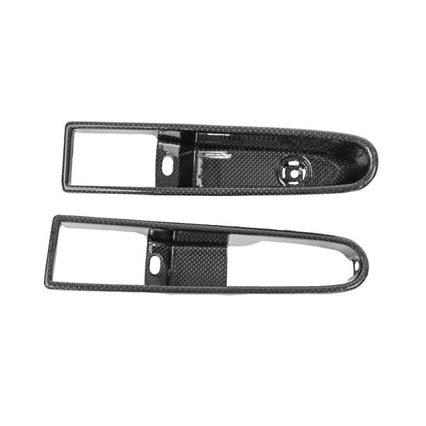 FABSPEED Carbon Fiber Inner Door Handle Cup Inserts - Ferrari F430