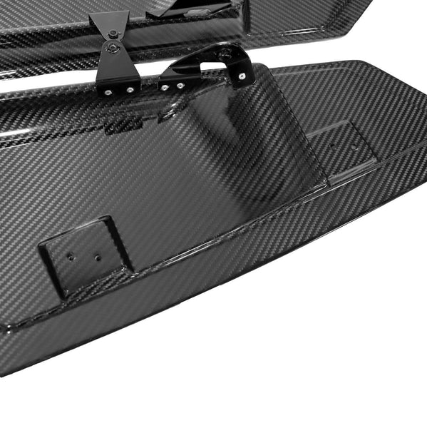 FABSPEED Carbon Fiber Large Engine Air Intake Cover Panels -Lamborghini  Aventador