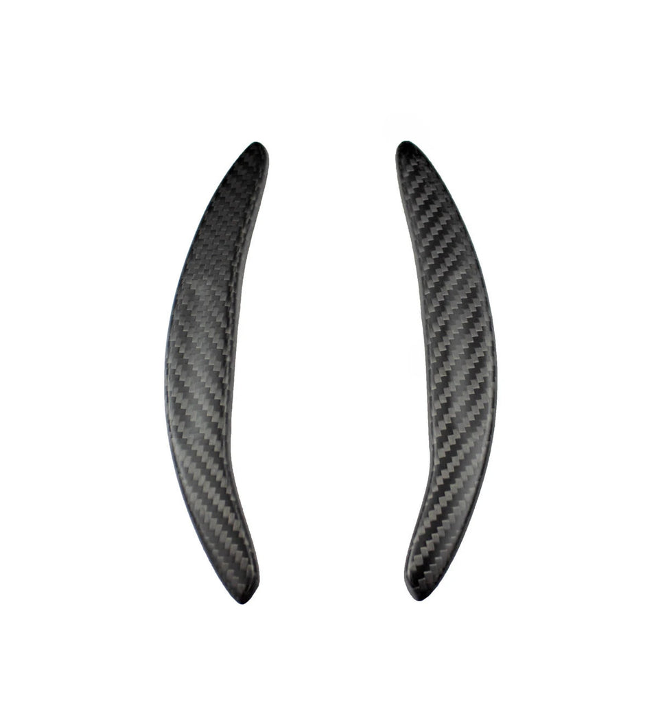 FABSPEED Carbon Fiber Matte Finish GT Style Extended Shifter Paddles - McLaren 570S/540C