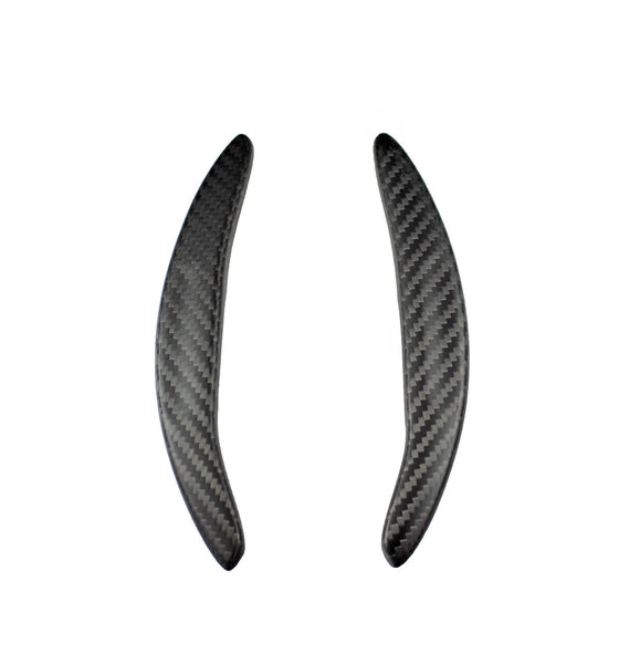 FABSPEED Carbon Fiber Matte Finish GT Style Extended Shifter Paddles - McLaren 570S/540C