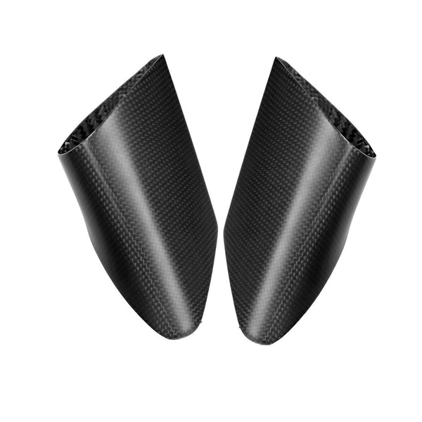 FABSPEED Carbon Fiber MATTE Mirror Housings With Bases - Ferrari 458 Italia/Spider /Speciale