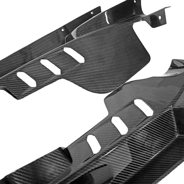 FABSPEED Carbon Fiber OEM Style Engine Bay Panel Set - Lamborghini Huracan LP-610-4