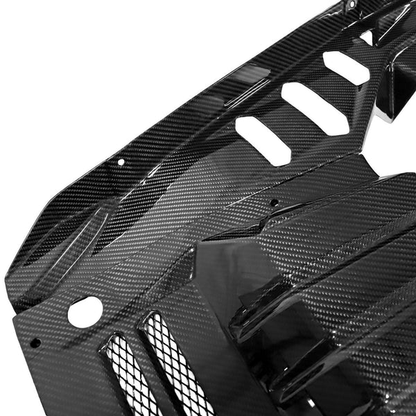 FABSPEED Carbon Fiber OEM Style Engine Bay Panel Set - Lamborghini Huracan LP-610-4