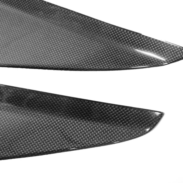 FABSPEED Carbon Fiber OEM Style Rear Diffuser Fins - Ferrari 458 Spider/Coupe