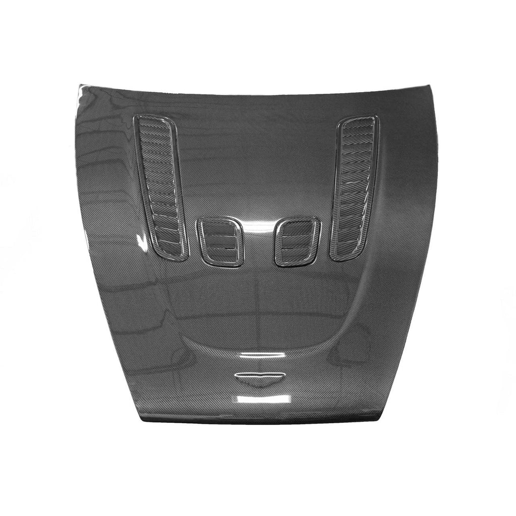 FABSPEED Carbon Fiber OEM Style Vented Hood With Vents - Aston Martin DBS/ DB9/ Vantage V8 & V12/ Rapid