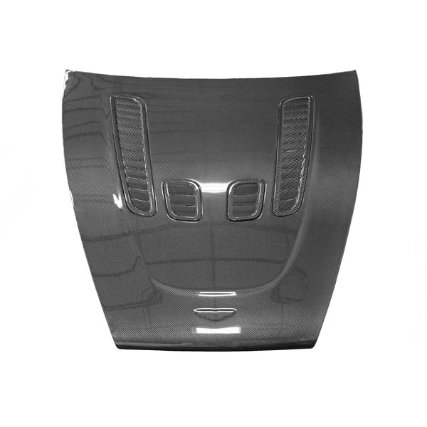FABSPEED Carbon Fiber OEM Style Vented Hood With Vents - Aston Martin DBS/ DB9/ Vantage V8 & V12/ Rapid
