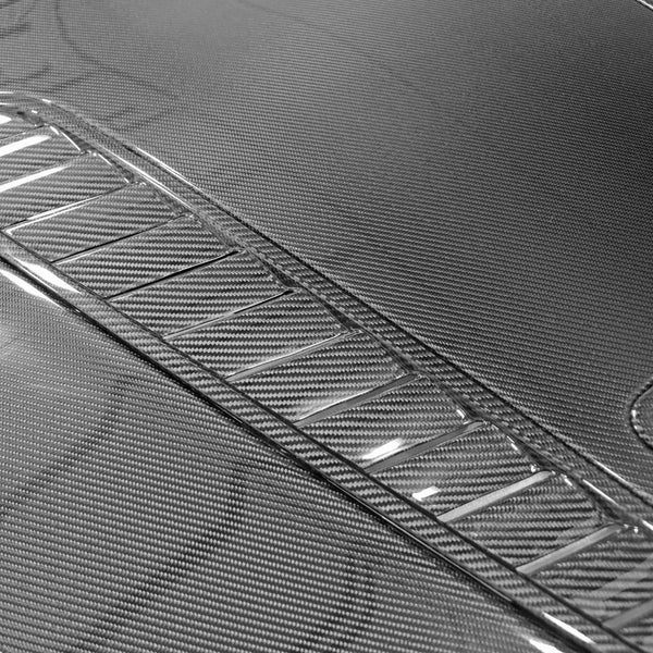FABSPEED Carbon Fiber OEM Style Vented Hood With Vents - Aston Martin DBS/ DB9/ Vantage V8 & V12/ Rapid