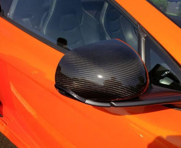 FABSPEED Carbon Fiber Outer Mirror Housings - McLaren 650S/Artura