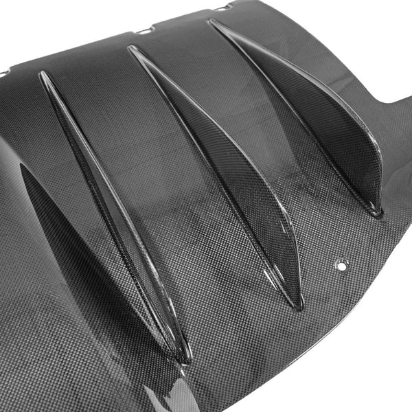 FABSPEED Carbon Fiber Rear Diffuser - Ferrari 458 Italia/Spider
