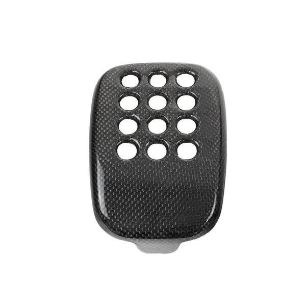 FABSPEED Carbon Fiber Rear Fog Light Cover - Ferrari 488 Pista
