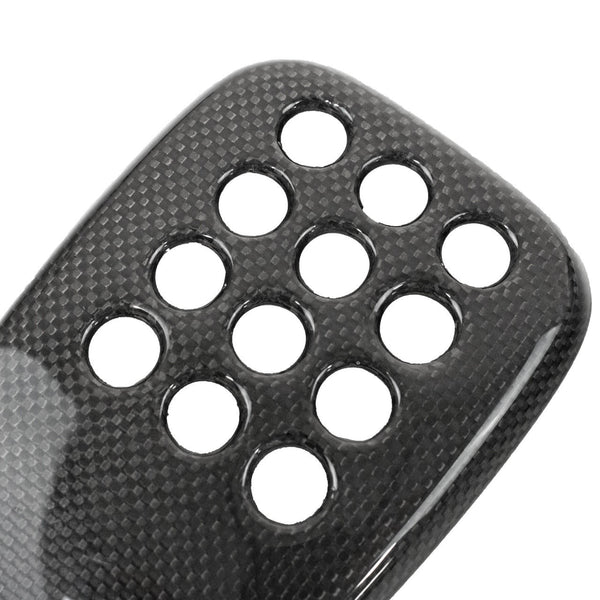 FABSPEED Carbon Fiber Rear Fog Light Cover - Ferrari 488 Pista