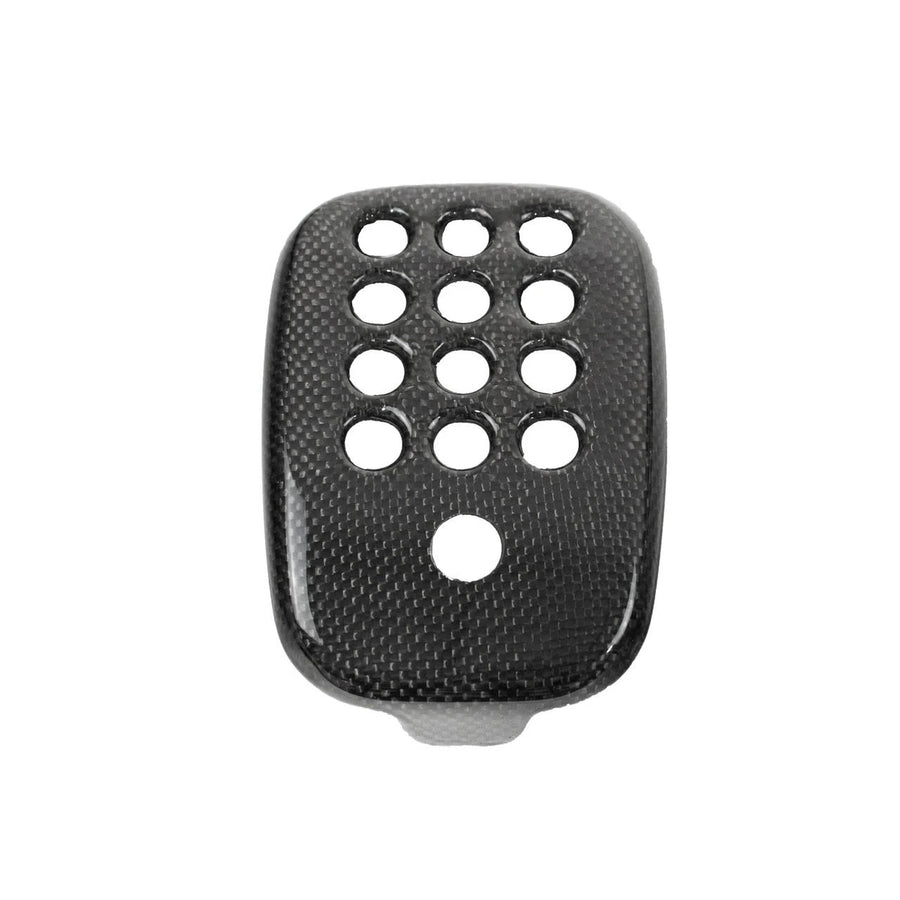 FABSPEED Carbon Fiber Rear Fog Light Cover w/Reverse Camera  - Ferrari 488 Pista