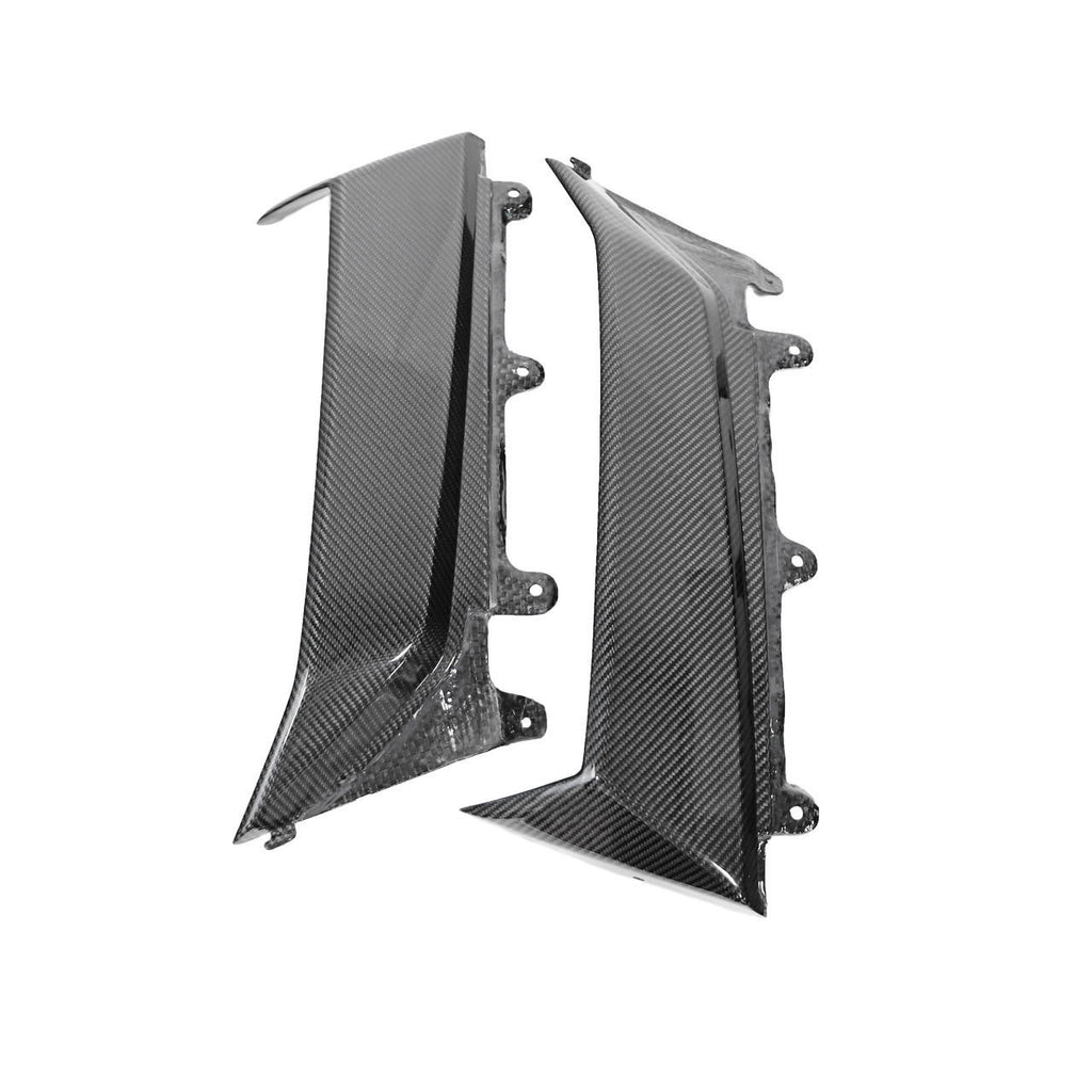 FABSPEED Carbon Fiber Rear Quarter Fender Side Scoops Aventador Lamborghini