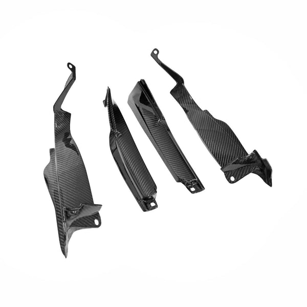FABSPEED Carbon Fiber Right and left Front Fender Air Inlet Scoops With Brackets - McLaren 720S