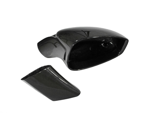 FABSPEED Carbon Fiber Side Mirrors w/Outer Door Triangle Trim -  Ferrari 458 Speciale/Aperta
