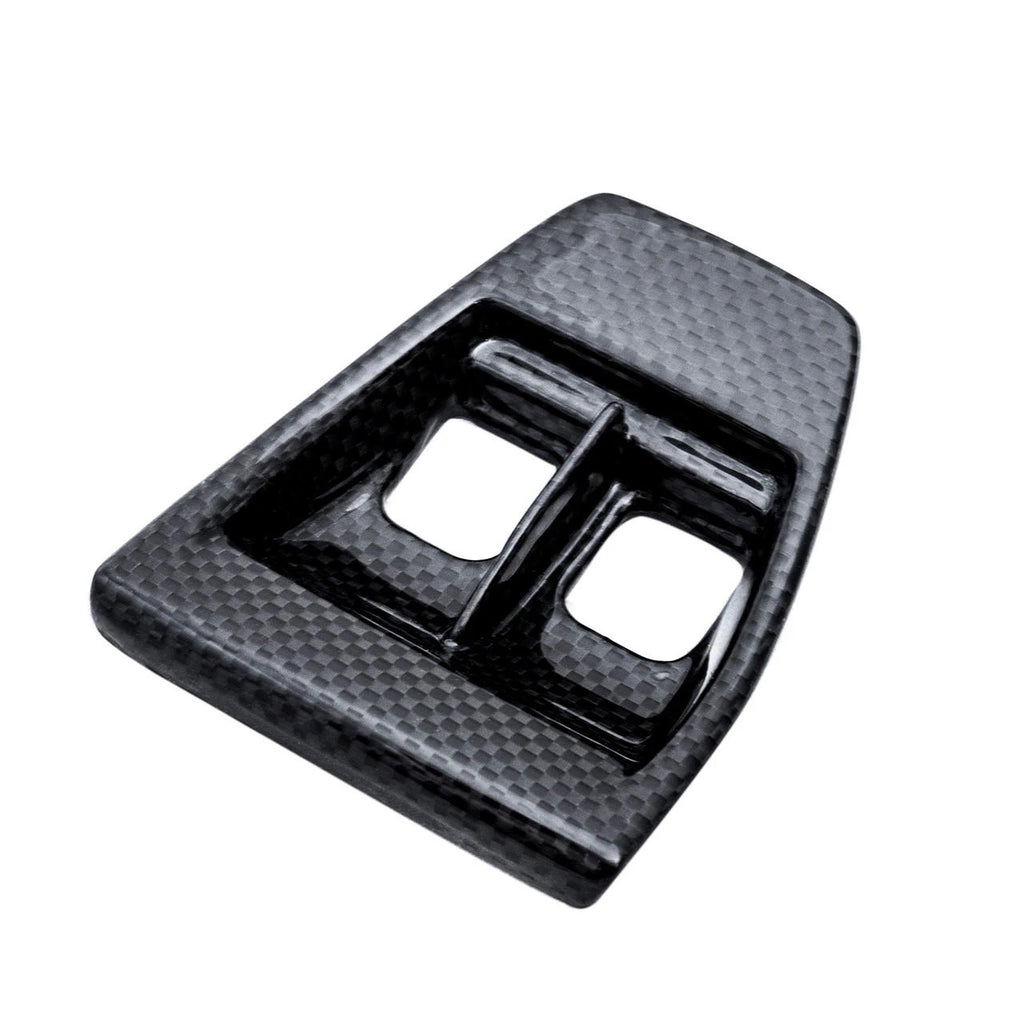 FABSPEED Carbon Fiber Start Plate Center Console, Spider Control Plate - Ferrari 458 Italia/Spider