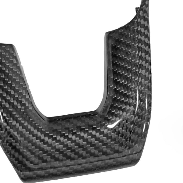 FABSPEED Carbon Fiber Steering Wheel Bottom Trim - Lamborghini Urus
