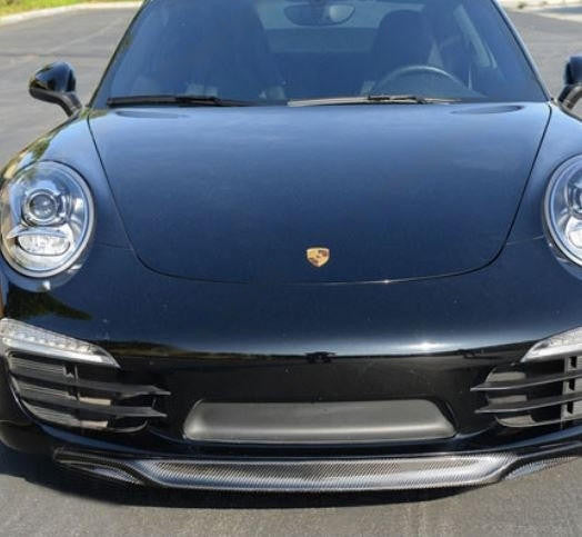 FABSPEED Carbon Fiber V-Style Front Spoiler lip - Porsche 991