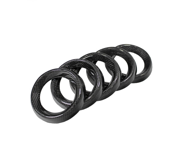 FABSPEED Carbon Fiber Vent Ring Covers - Ferrari F430