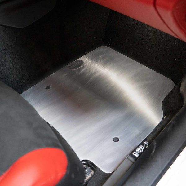 FABSPEED Chevrolet Corvette C8 Aluminum Floor Mats / Track Mats (2020+)