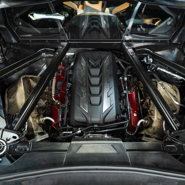 FABSPEED Chevrolet Corvette C8 Stingray / E-Ray Header Blankets (2020+)
