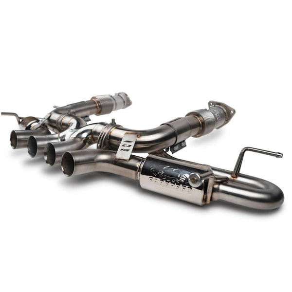FABSPEED Chevrolet Corvette C8 Stingray / E-Ray  Valved Center Exit Conversion Exhaust System (2023+)