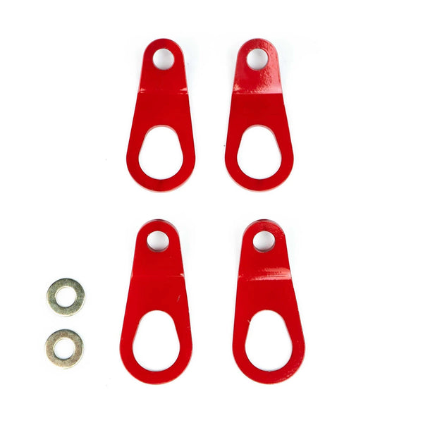 FABSPEED Chevrolet Corvette C8 Tie Downs Front & Back (2020+)