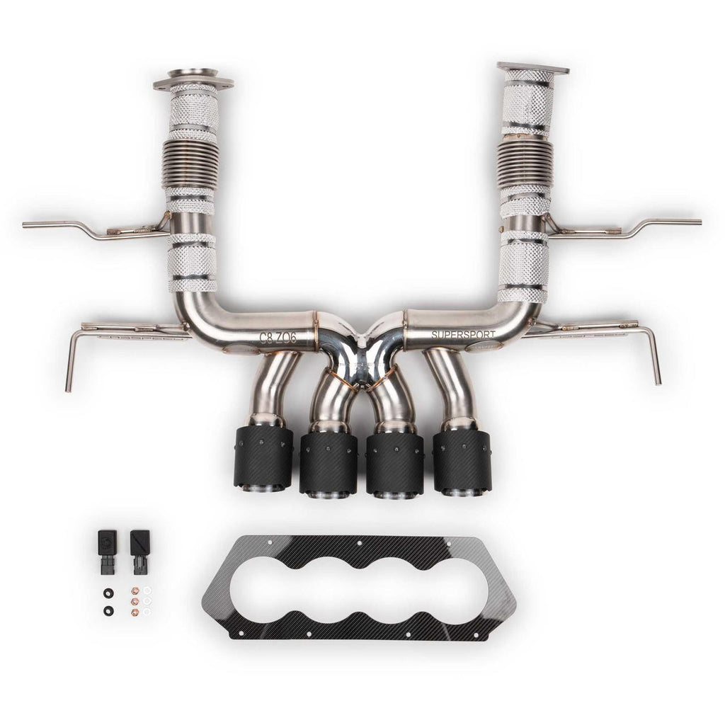 FABSPEED Chevrolet Corvette C8 Z06 Supersport X-Pipe Cat-Back Exhaust System (2023+)