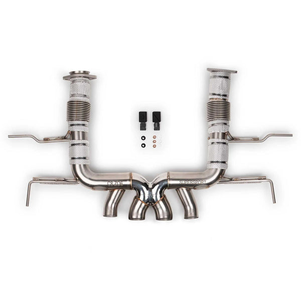 FABSPEED Chevrolet Corvette C8 Z06 Supersport X-Pipe Cat-Back Exhaust System (2023+)