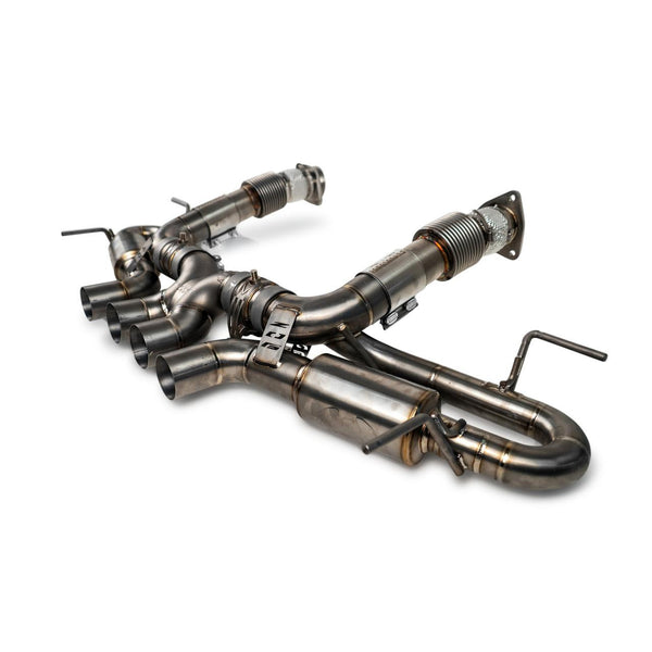 FABSPEED Chevrolet Corvette C8 Z06  Titanium Valved Cat-Back Exhaust System (2023+)