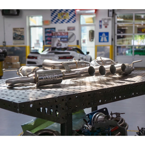 FABSPEED Chevrolet Corvette C8 ZR1 Stainless Steel Valved Cat-Back Exhaust System (2025+)