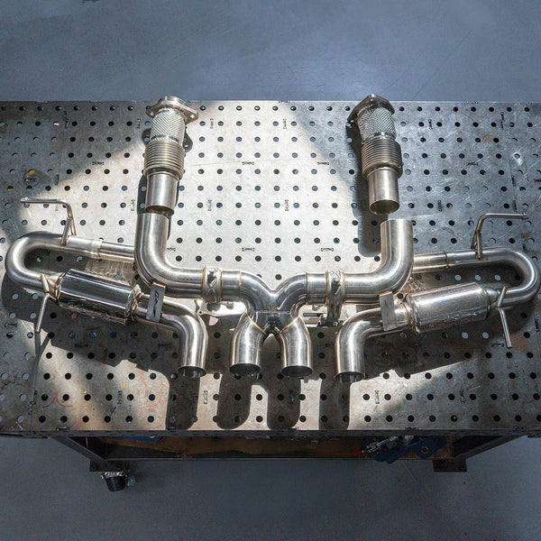 FABSPEED Chevrolet Corvette C8 ZR1X Stainless Steel Valved Cat-Back Exhaust System (2025+)