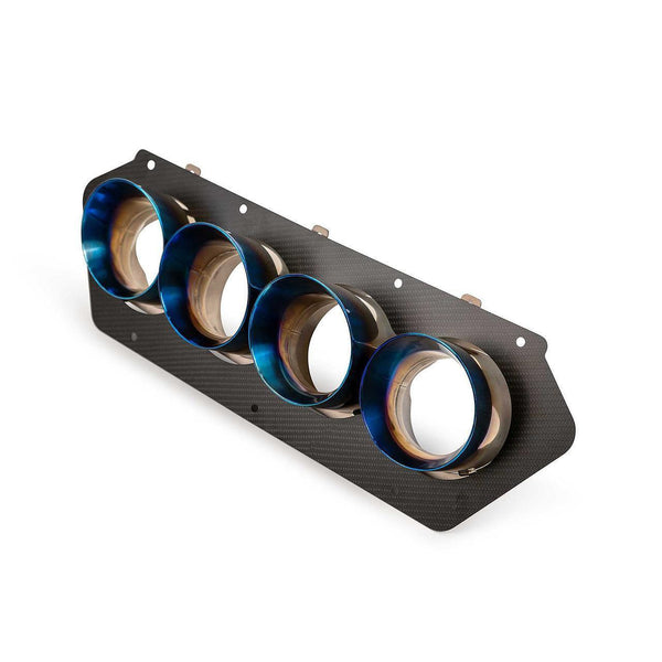 FABSPEED Chevrolet Corvette C8 ZR1X Titanium Quad Tips (2025+)