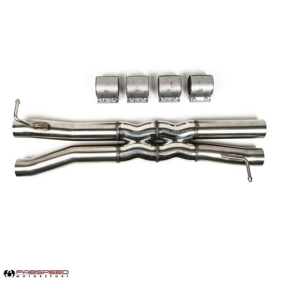 FABSPEED Dodge RAM TRX 1500 Double X-Pipe Resonator Bypass (2021+)