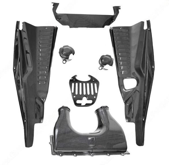 FABSPEED Engine Bay Set 7-Piece - Ferrari 458 Italia Coupe
