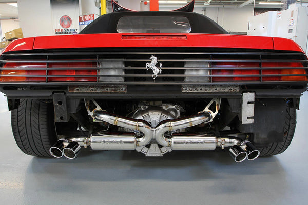 FABSPEED Ferrari 348 Supersport X-Pipe Exhaust System (1989-1995)