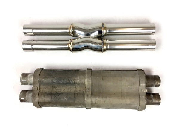 FABSPEED Ferrari 456 Resonator Bypass X- Pipe (1992-2003)