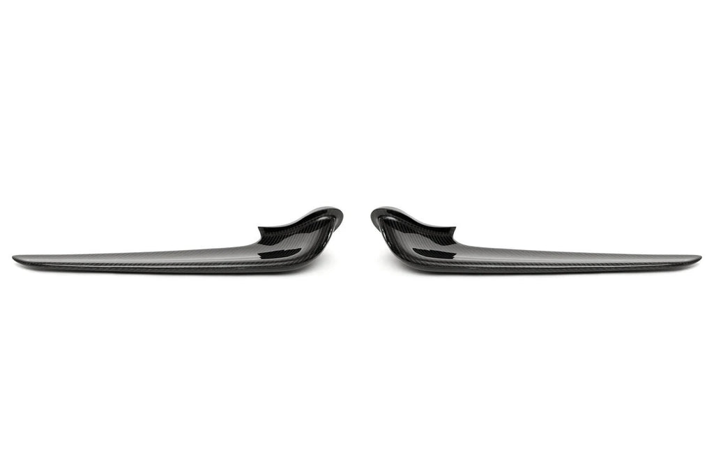 FABSPEED Ferrari 458 Italia Carbon Fiber Front Bumper Blades (2010-2015)
