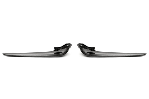 FABSPEED Ferrari 458 Italia Carbon Fiber Front Bumper Blades (2010-2015)