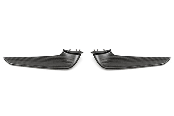 FABSPEED Ferrari 458 Italia Carbon Fiber Front Bumper Blades (2010-2015)