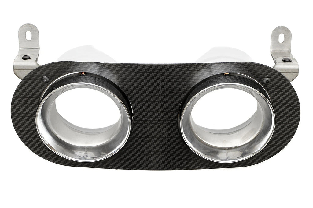FABSPEED Ferrari 458 Italia Challenge Style Dual Exhaust Tips (2010-2015)