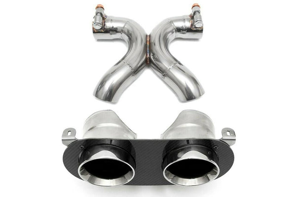 FABSPEED Ferrari 458 Italia Challenge Style Dual Exhaust Tips (2010-2015)