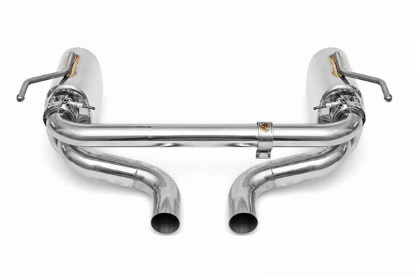 FABSPEED Ferrari 458 Italia Maxflo CHALLENGE STYLE dual outlet Performance Exhaust System (2010-2015)
